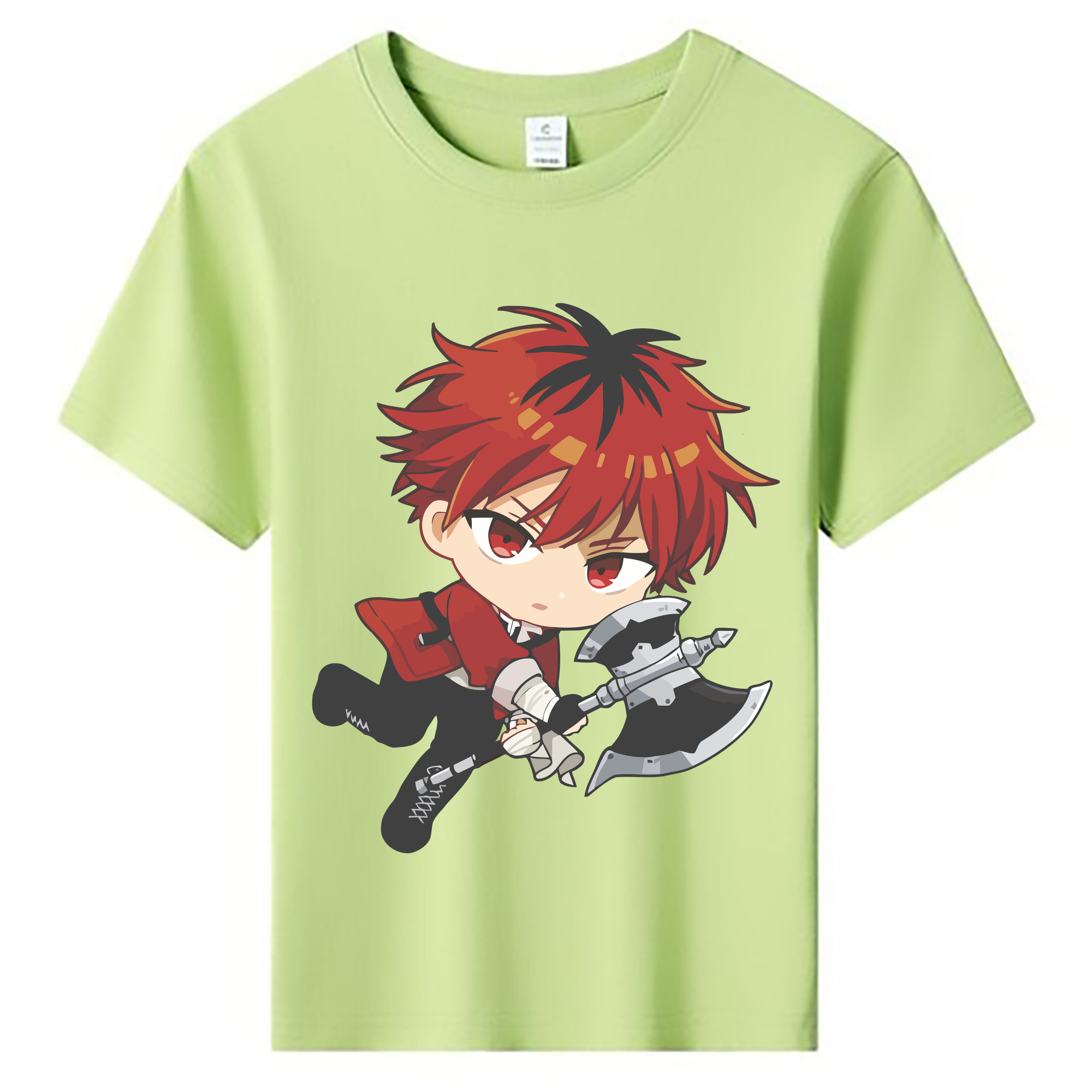 （画像用） 葬送のフリーレン Frieren 綿100％キッズTシャツ（フロントプリント）